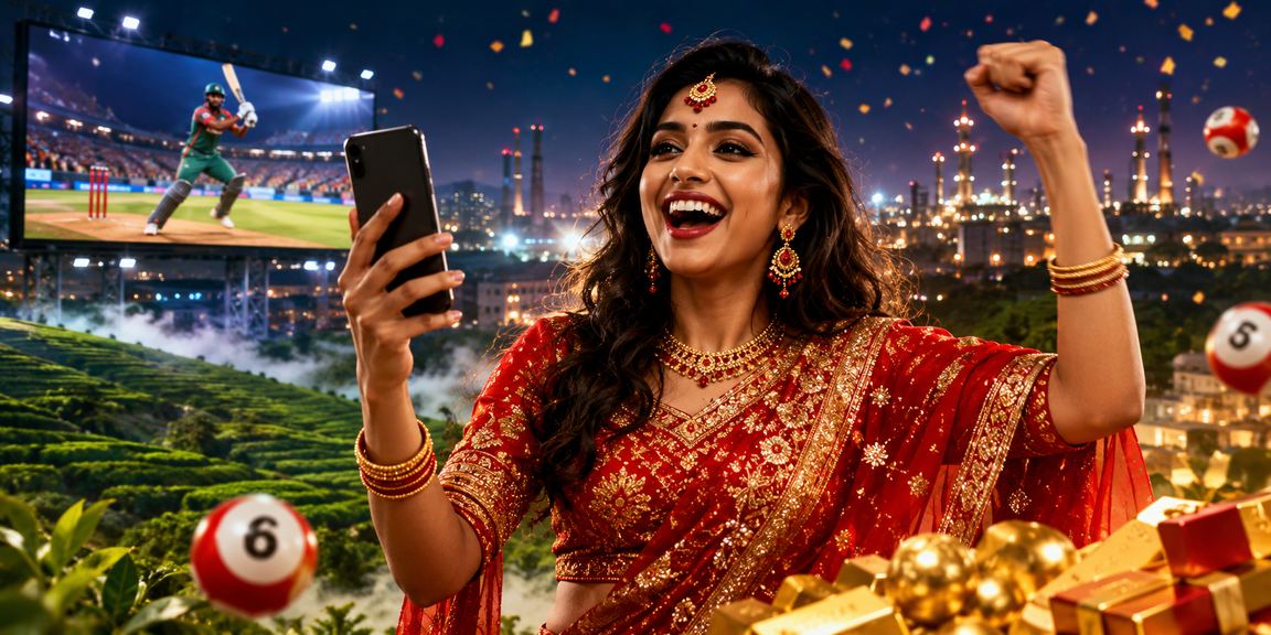 নারায়ণগঞ্জে চা বাগানের পটভূমিতে ক্রিকেট বেটিং দেখছেন উৎসাহী দর্শক