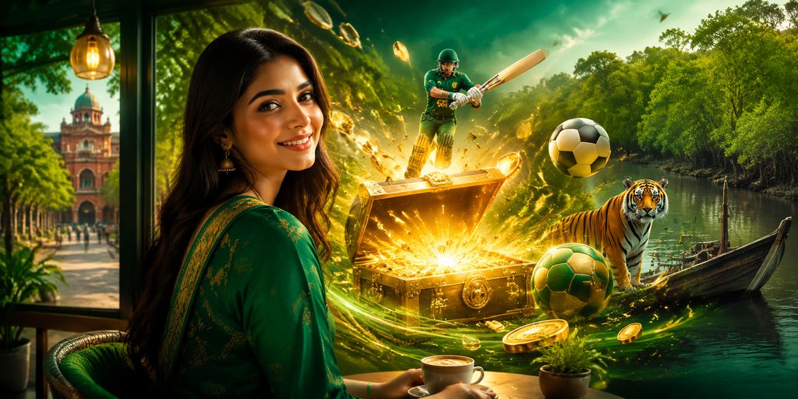 সুন্দরবনের পটভূমিতে বাংলাদেশি মডেল বেটিং উপভোগ করছেন