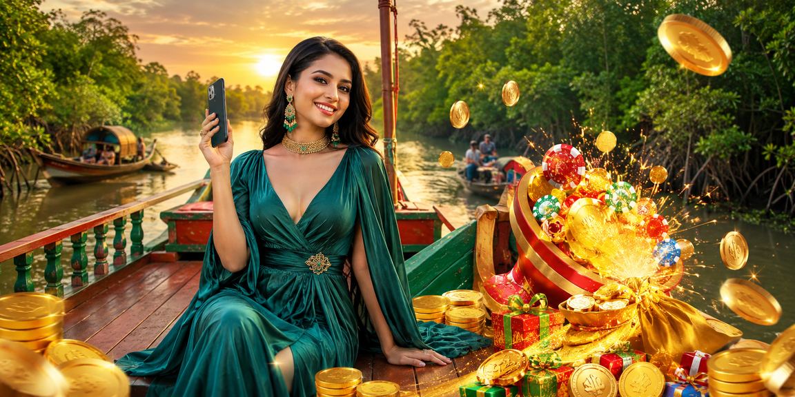 সুন্দরবনের প্রকৃতির পাশে মোবাইলে ক্যাসিনো গেম উপভোগ